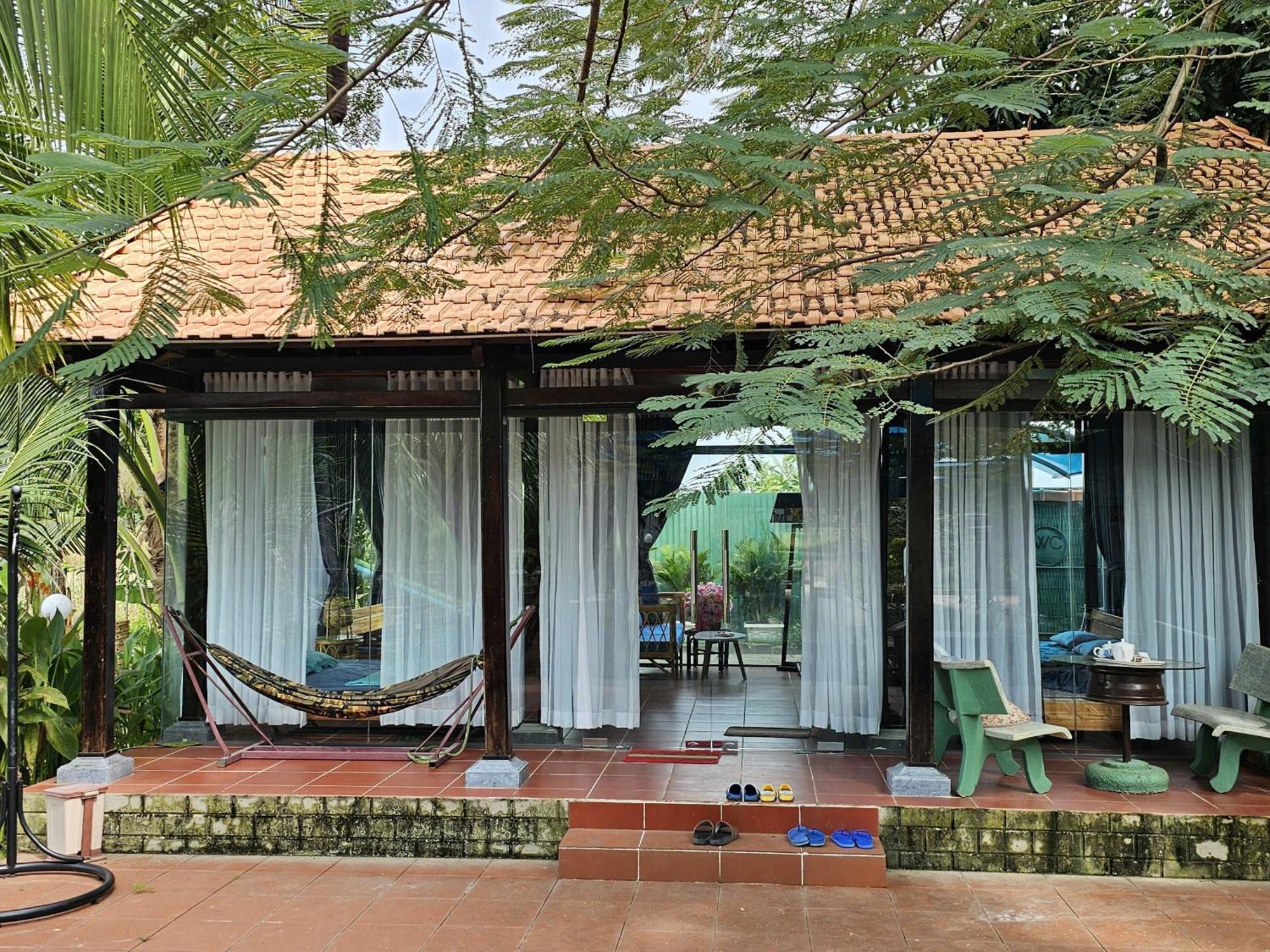 Phu Dien Homestay Cat Tien Esterno foto